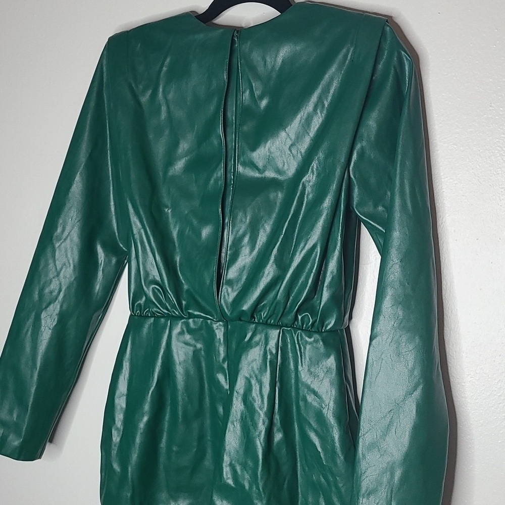 AMANDA UPRICHARD CONTESSA Green DRESS - Picture 5 of 13